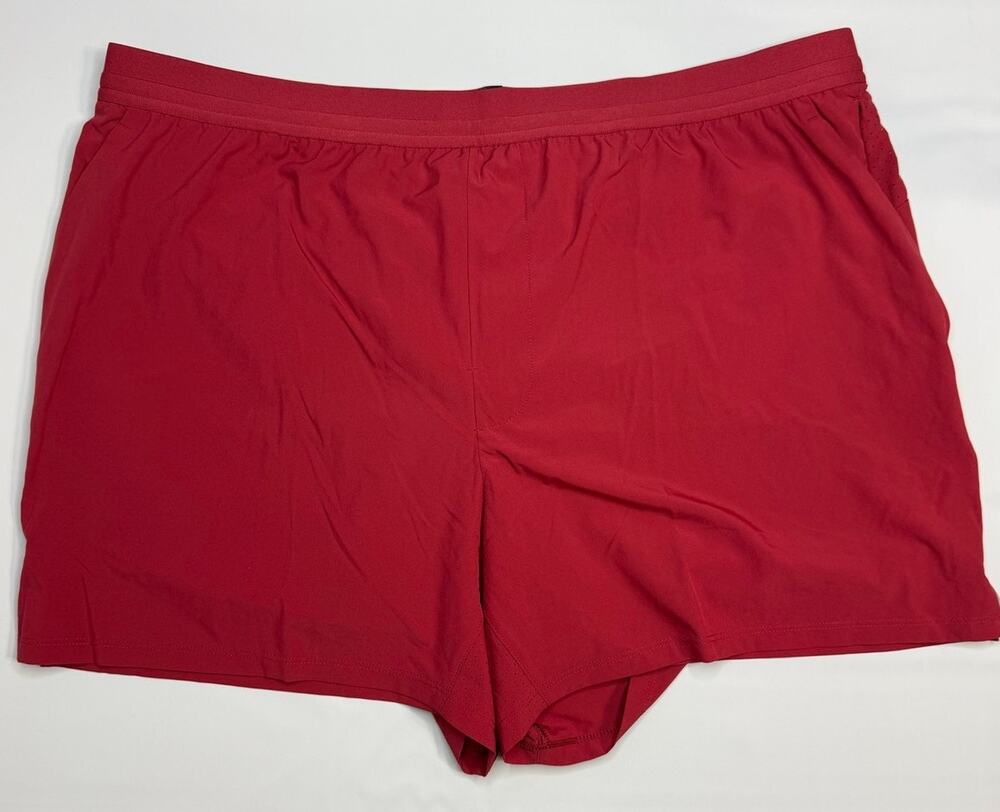 VRST Accelerate Lined Running Shorts Men’s XL Cranberry Crisp NWT 5”